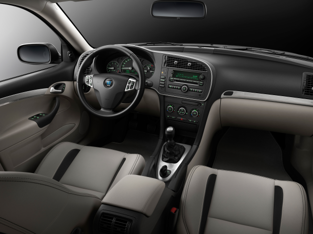 Saab emblem steering wheel
